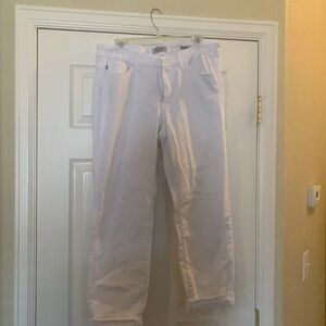 Judy Blue White Boyfriend Jeans 13/31 EUC